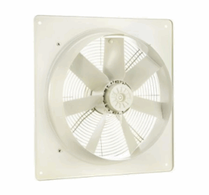 Vent-Axia plate-mounted axial fan on its square mounting plate